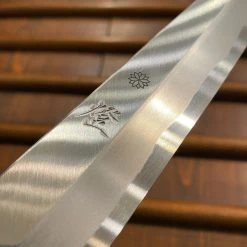 Buy 🤩 Sakai Kikumori Tomoshibi 240mm Yanagi Shirogami #2 🛒 16 Sakai Kikumori Tomoshibi 240mm Yanagi Shirogami #2