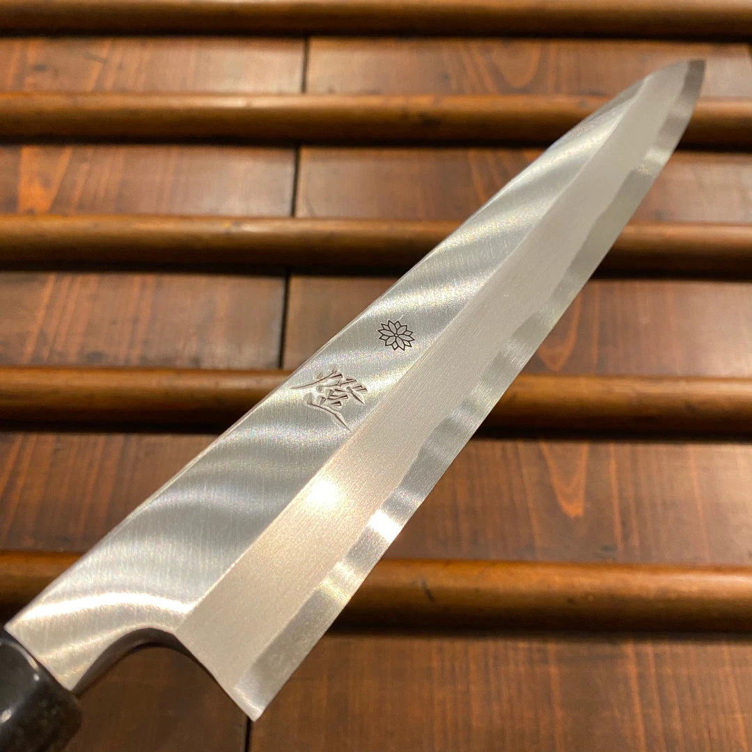 Buy 🤩 Sakai Kikumori Tomoshibi 240mm Yanagi Shirogami #2 🛒 5 Sakai Kikumori Tomoshibi 240mm Yanagi Shirogami #2