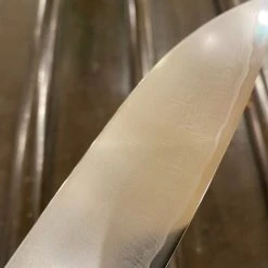 Outlet โ๏ธ Takada No Hamono 180mm Santoku - Suiboku Finish Aogami 2 Iron Clad - Pakka & Ebony - On Order ๐ฅฐ 10 Takada No Hamono 180mm Santoku - Suiboku Finish Aogami 2 Iron Clad - Pakka & Ebony - On Order