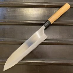 Brand new 😉 Nakajo Gihei Knives Gihei 240mm Gyuto ZDP189 Keyaki Handle 🛒 7 Nakajo Gihei Knives Gihei 240mm Gyuto ZDP189 Keyaki Handle