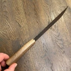 Cheapest ❤️ Friedr. Herder Friedr Herder 8” Serrated Boscher Knife Carbon Steel Walnut 😍 9 Friedr. Herder Friedr Herder 8” Serrated Boscher Knife Carbon Steel Walnut