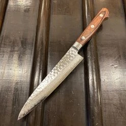 Hitohira HG 140mm Petty Stainless Tsuchime Damascus