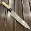 Cheap 👍 Hitohira Kikuchiyo Ren 240mm Gyuto Shirogami 2 🛒 2 Hitohira Kikuchiyo Ren 240mm Gyuto Shirogami 2