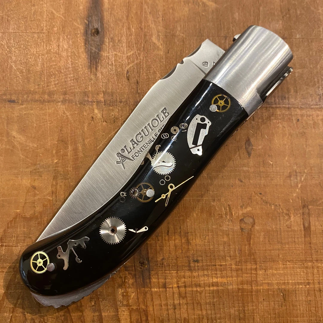 Outlet ๐ Fontenille Pataud 'Laguiole Sport' 13cm - โ Watch Mechanism Lockback โ๏ธ 8 Fontenille Pataud 'Laguiole Sport' 13cm - Watch Mechanism Lockback