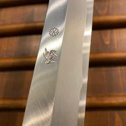 Promo ๐ Sakai Kikumori Tomoshibi 300mm Yanagi Shirogami #2 ๐ 14 Sakai Kikumori Tomoshibi 300mm Yanagi Shirogami #2