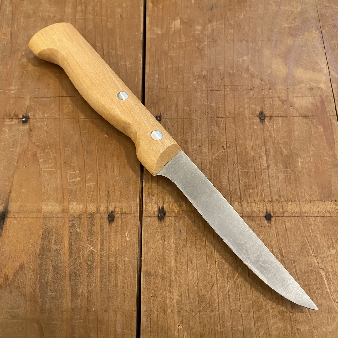 Cheapest ๐ Au Sabot 4" Utility / Steak Knife Stainless Beechwood ๐ 5 Au Sabot 4" Utility / Steak Knife Stainless Beechwood