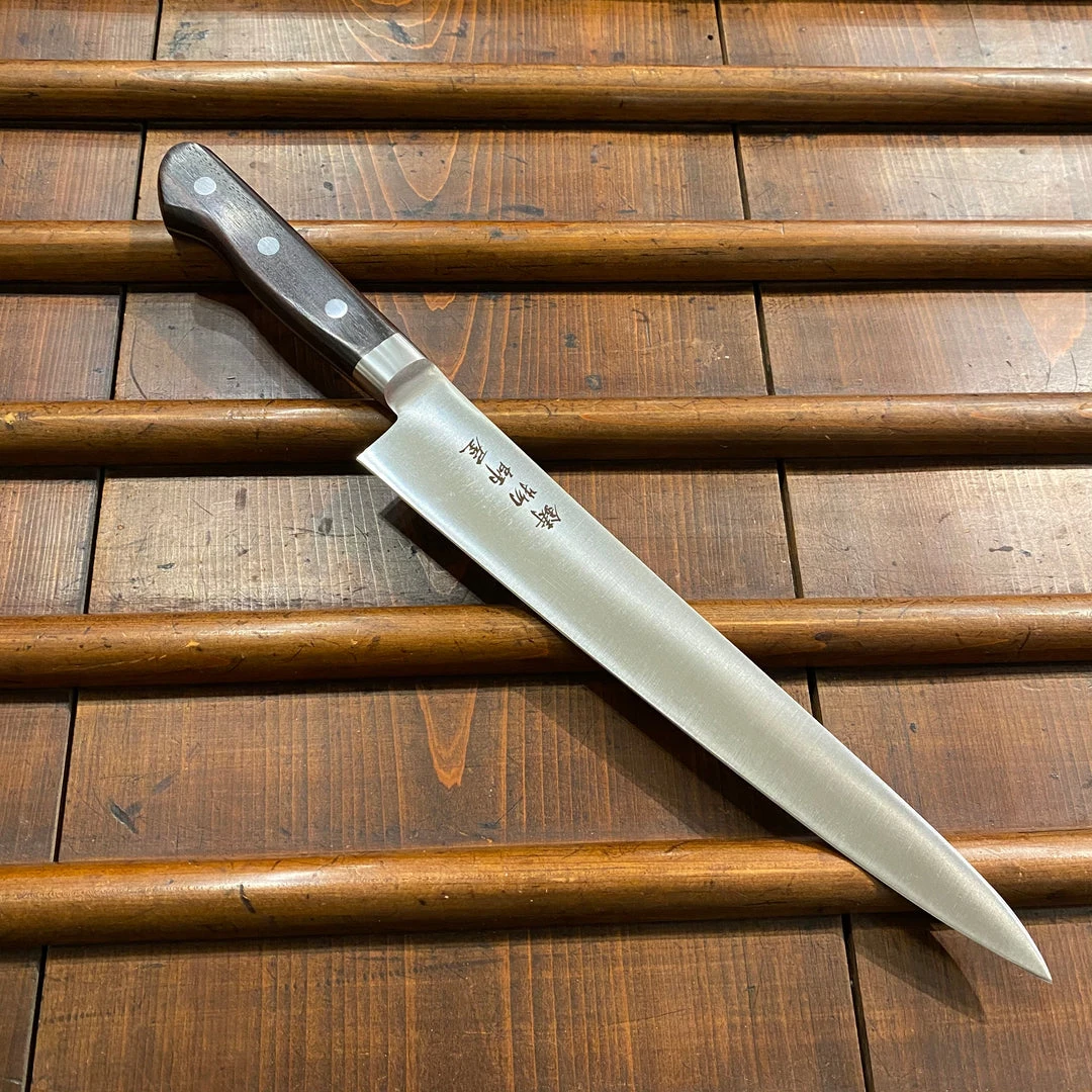 Coupon ๐ Hitohira Imojiya OKD 240mm Sujihiki VG-1 โ๏ธ 3 Hitohira Imojiya OKD 240mm Sujihiki VG-1