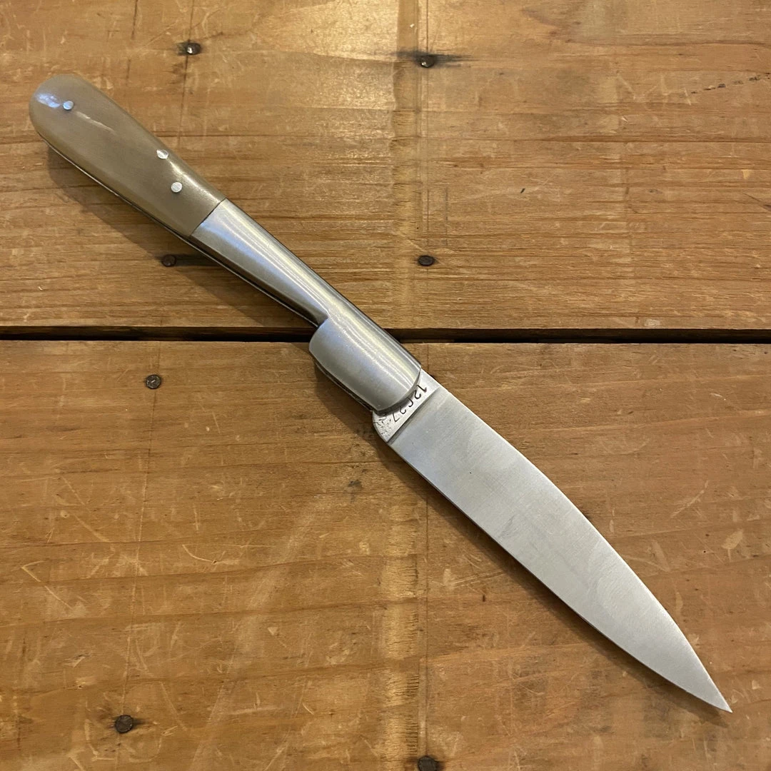 Promo 👏 Au Sabot 11cm Corsican Vendetta Stainless Pocket Knife Horn Tip 😍 4 Au Sabot 11cm Corsican Vendetta Stainless Pocket Knife Horn Tip