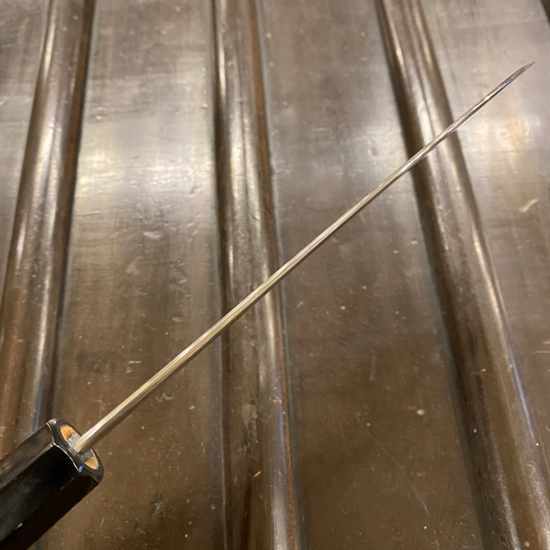 Hot Sale ๐ Hitohira Kikuchiyo Ren 180mm Santoku Shirogami #2 ๐ฅ 9 Hitohira Kikuchiyo Ren 180mm Santoku Shirogami #2