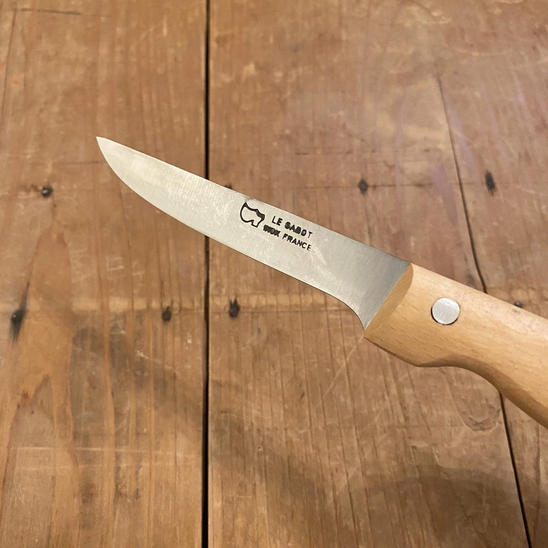 Cheapest ๐ Au Sabot 4" Utility / Steak Knife Stainless Beechwood ๐ 4 Au Sabot 4" Utility / Steak Knife Stainless Beechwood