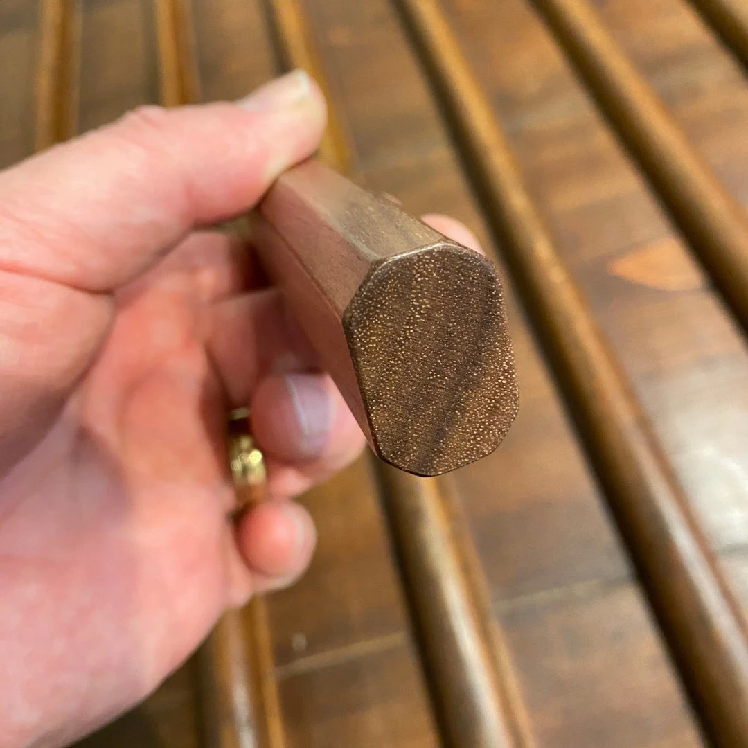 Brand new 🥰 Hitohira TD 165mm Nakiri SLD Tsuchime Walnut Handle ⭐ 10 Hitohira TD 165mm Nakiri SLD Tsuchime Walnut Handle