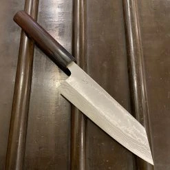 Hitohira GR 170mm Bunka Iron Clad Aogami 2 Damascus