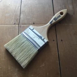 Ateco 3" Flat Pastry Brush - Boar Bristle