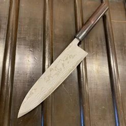 Hitohira GR 210mm Gyuto Iron Clad Aogami 2 Damascus