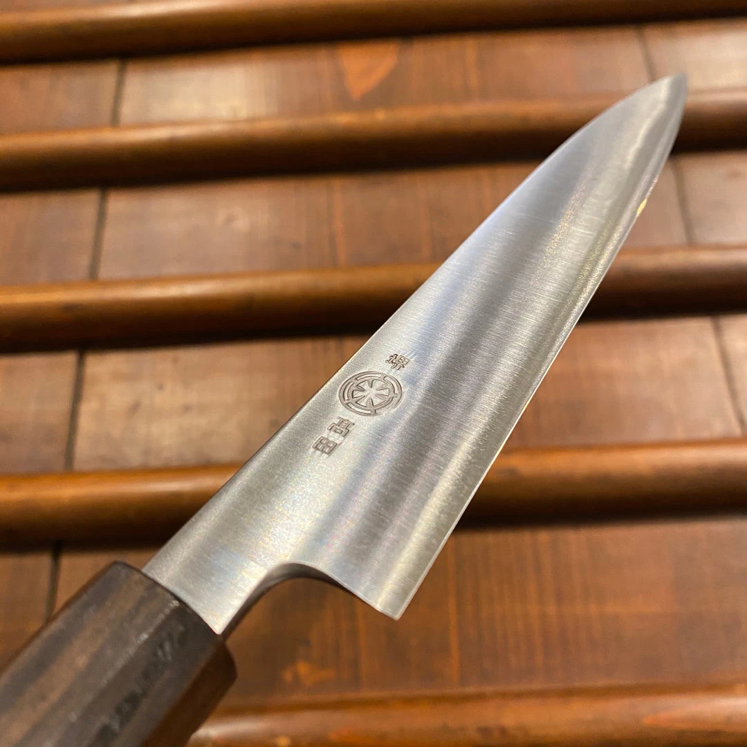 Cheapest ⭐ Waiting Room Takada No Hamono 150mm Petty Blue 2 Iron Clad Octagonal Tagayasan & Ebony Handle - On Order 🎉 6 Waiting Room Takada No Hamono 150mm Petty Blue 2 Iron Clad Octagonal Tagayasan & Ebony Handle - On Order