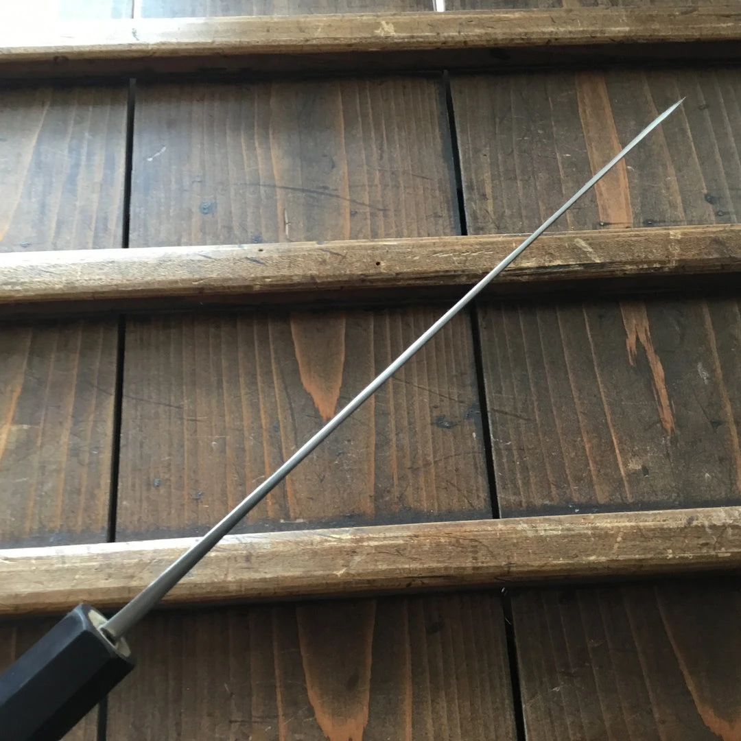 Best Sale 🎉 Sakai Kikumori 210mm Gyuto - Aogami 2 - Nashiji 🎁 5 Sakai Kikumori 210mm Gyuto - Aogami 2 - Nashiji