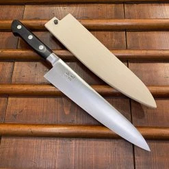 Ashi Hamono 210mm Gyuto Swedish Stainless Western Handle W Saya