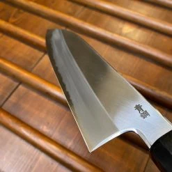 Hitohira Kikuchiyo Ren 180mm Santoku Aogami #2