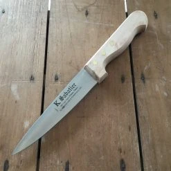K Sabatier 5.5" / 14cm 'Saigner' Carbon Steel Beech Handle