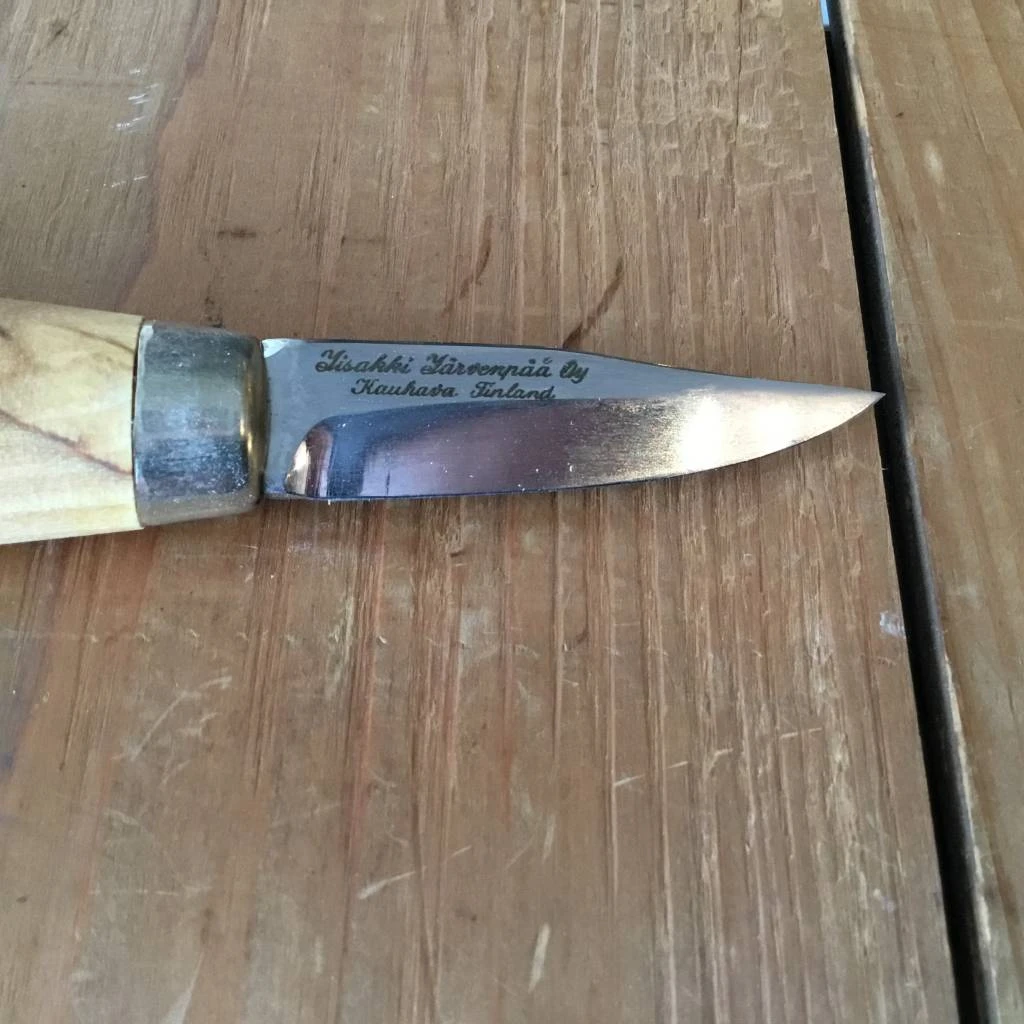 Buy โค๏ธ Iisakki Jarvenpaa 'Askarespuukko' 60mm Carbon Steel Puukko ๐งจ 5 Iisakki Jarvenpaa 'Askarespuukko' 60mm Carbon Steel Puukko