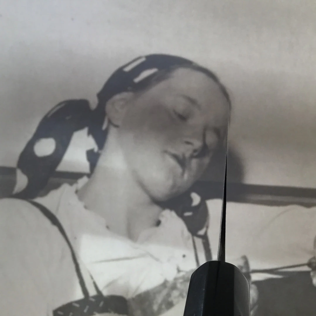 Promo ❤️ Sakai Kikumori 165mm Santoku - Aogami 2 - Nashiji 🌟 6 Sakai Kikumori 165mm Santoku - Aogami 2 - Nashiji