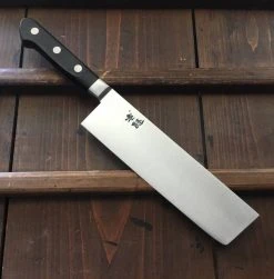 Ashi Hamono 180mm Nakiri Swedish Stainless Western Handle- On Order