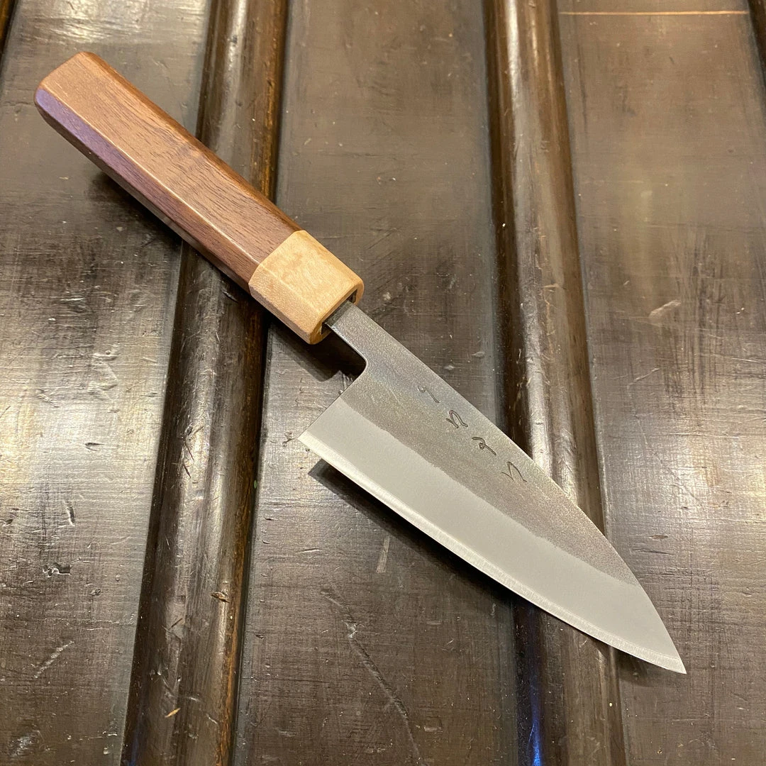 Promo ๐ Waiting Room Hitohira TD 105mm Utility Stainless Clad Aogami 2 Kurouchi - On Order โจ 3 Waiting Room Hitohira TD 105mm Utility Stainless Clad Aogami 2 Kurouchi - On Order