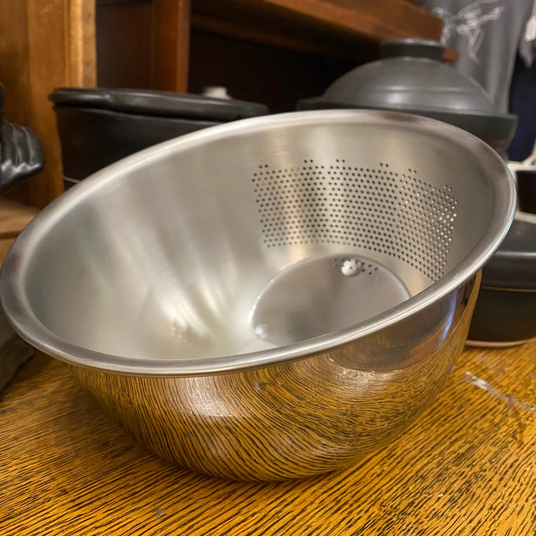 Best deal ⌛ MT-Torimatsu Co., Ltd. Prep Tools 3-Ways Stainless Steel Rinsing Bowl ❤️ 3 MT-Torimatsu Co., Ltd. Prep Tools 3-Ways Stainless Steel Rinsing Bowl