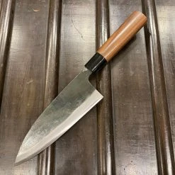 Tosa Tadayoshi 165mm Ryo Deba Aogami 1 Ambidexterous Walnut/PC