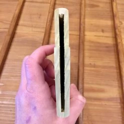 EDRO 210m Chinese Cleaver Saya - Poplar