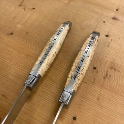 Budget โจ Fontenille Pataud 'Laguiole' Carving Set - Curly Birch ๐ 11 Fontenille Pataud 'Laguiole' Carving Set - Curly Birch