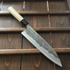Sakai Kikumori 240mm Gyuto - Aogami 2 - Nashiji - On Order Waiting Room