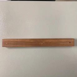 WooDsom 16" Refrigerator Mounted Magnetic Strip - Walnut Kitchen Tools