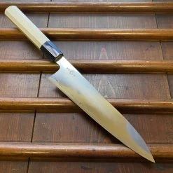Takada No Hamono 210mm Gyuto Ginsanko Stainless Suiboku Finish Octagonal Ho & Horn Handle - On Order