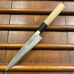 Hitohira Togashi 165mm Petty Stainless Clad Shirogami 1 Ho Handle
