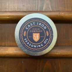 Field Co. Cast Iron Seasoning Oil - 2oz. Tin Steel | Wood Care
