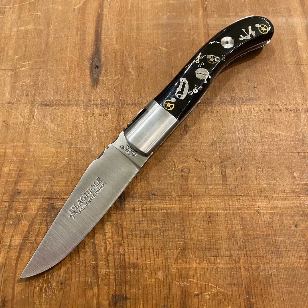 Outlet ๐ Fontenille Pataud 'Laguiole Sport' 13cm - โ Watch Mechanism Lockback โ๏ธ 3 Fontenille Pataud 'Laguiole Sport' 13cm - Watch Mechanism Lockback