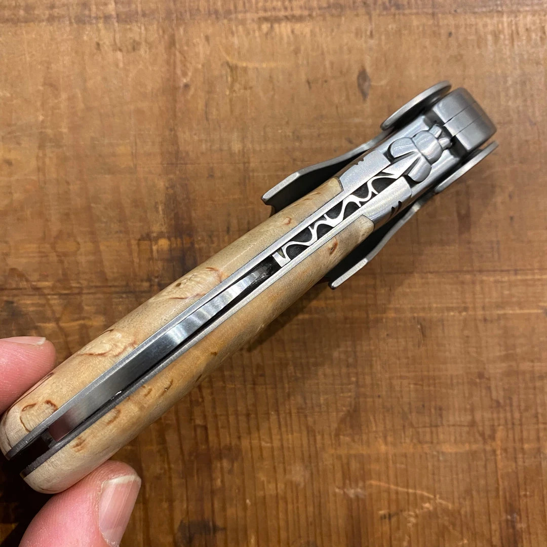 Cheap ๐ Fontenille Pataud Laguiole Magnum Curly Birch Sommelier ๐ 8 Fontenille Pataud Laguiole Magnum Curly Birch Sommelier