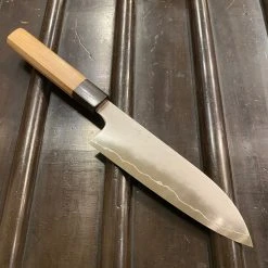 Hitohira Kikuchiyo Yohei 180mm Santoku Ginsanko Kasumi Cherry - On Order Waiting Room