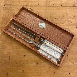 Fontenille Pataud 'Laguiole' Carving Set - Bone