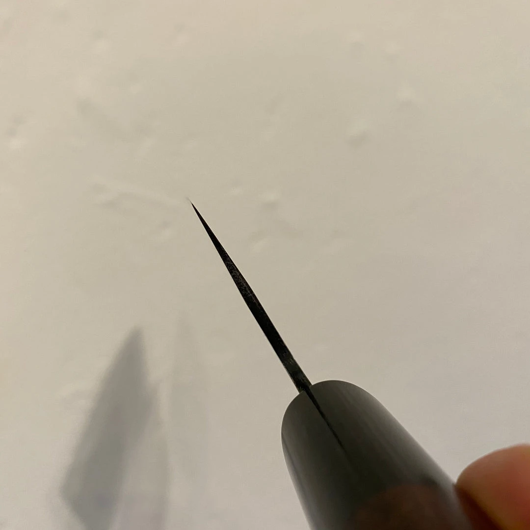 New ๐ Hitohira GR 170mm Bunka Iron Clad Aogami 2 Damascus ๐ 6 Hitohira GR 170mm Bunka Iron Clad Aogami 2 Damascus