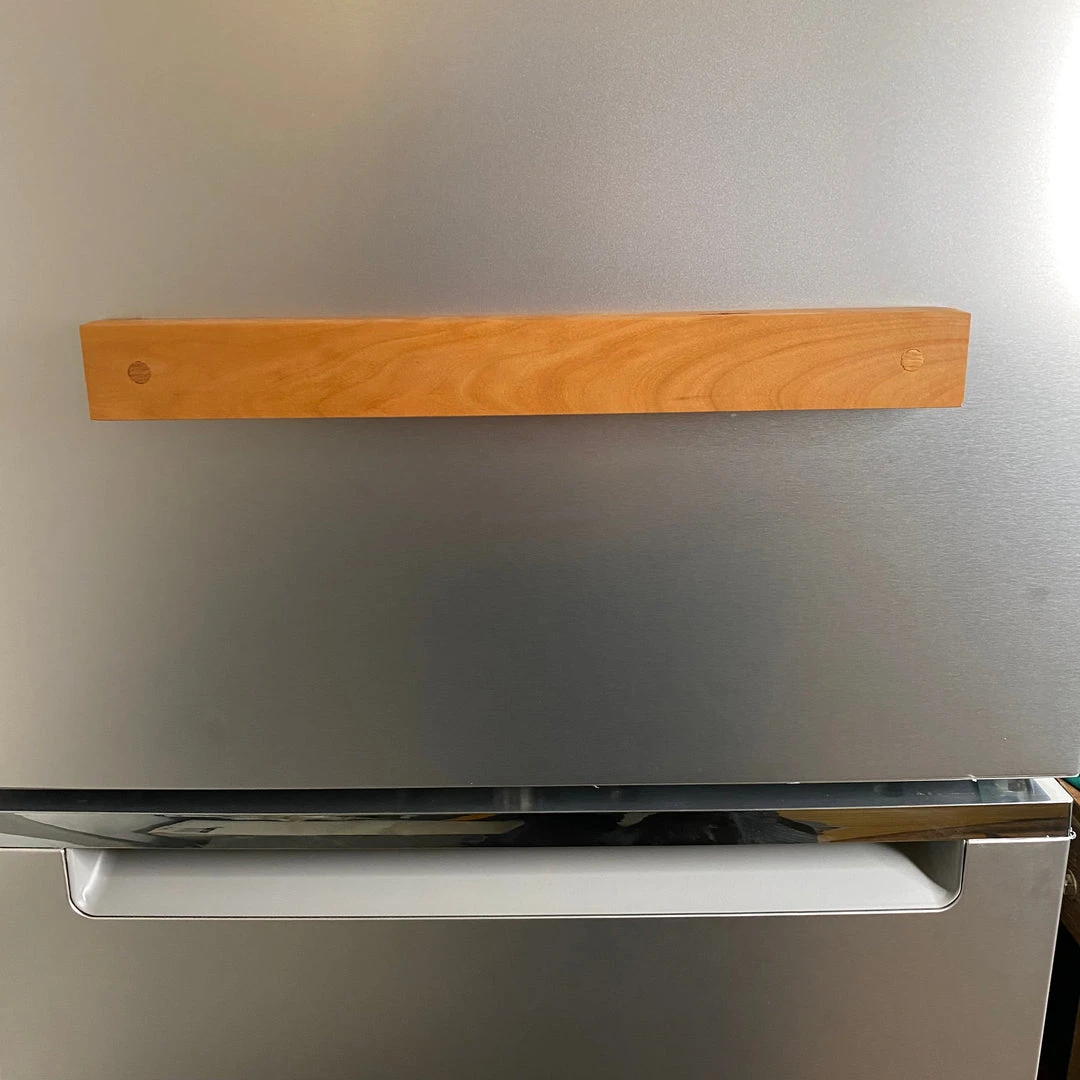 Top 10 🎉 Kitchen Tools WooDsom 16" Refrigerator Mounted Magnetic Strip - Cherry 👏 3 Kitchen Tools WooDsom 16" Refrigerator Mounted Magnetic Strip - Cherry