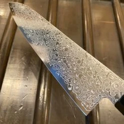 Cheapest 🧨 Hitohira HG 210mm Gyuto Stainless Damascus Wa Handle 🧨 11 Hitohira HG 210mm Gyuto Stainless Damascus Wa Handle