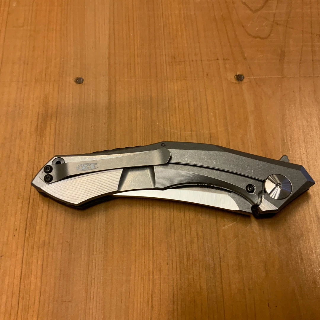 Best Pirce 🎁 Zero Tolerance Knives Zero Tolerance 0462 Sinkevich KVT Red Carbon Fiber - Flipper Liner Lock 🔥 6 Zero Tolerance Knives Zero Tolerance 0462 Sinkevich KVT Red Carbon Fiber - Flipper Liner Lock