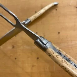 Budget โจ Fontenille Pataud 'Laguiole' Carving Set - Curly Birch ๐ 10 Fontenille Pataud 'Laguiole' Carving Set - Curly Birch