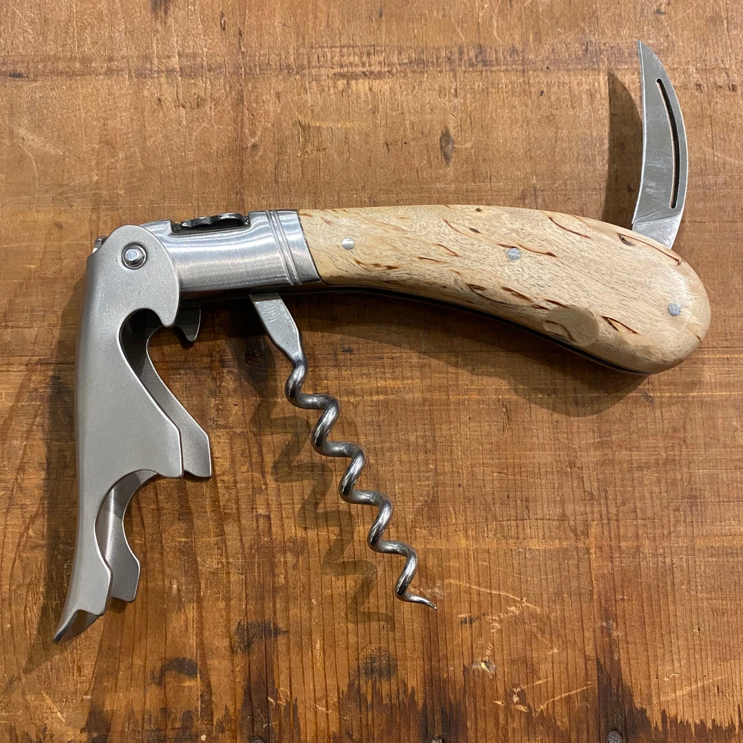 Cheap ๐ Fontenille Pataud Laguiole Magnum Curly Birch Sommelier ๐ 4 Fontenille Pataud Laguiole Magnum Curly Birch Sommelier