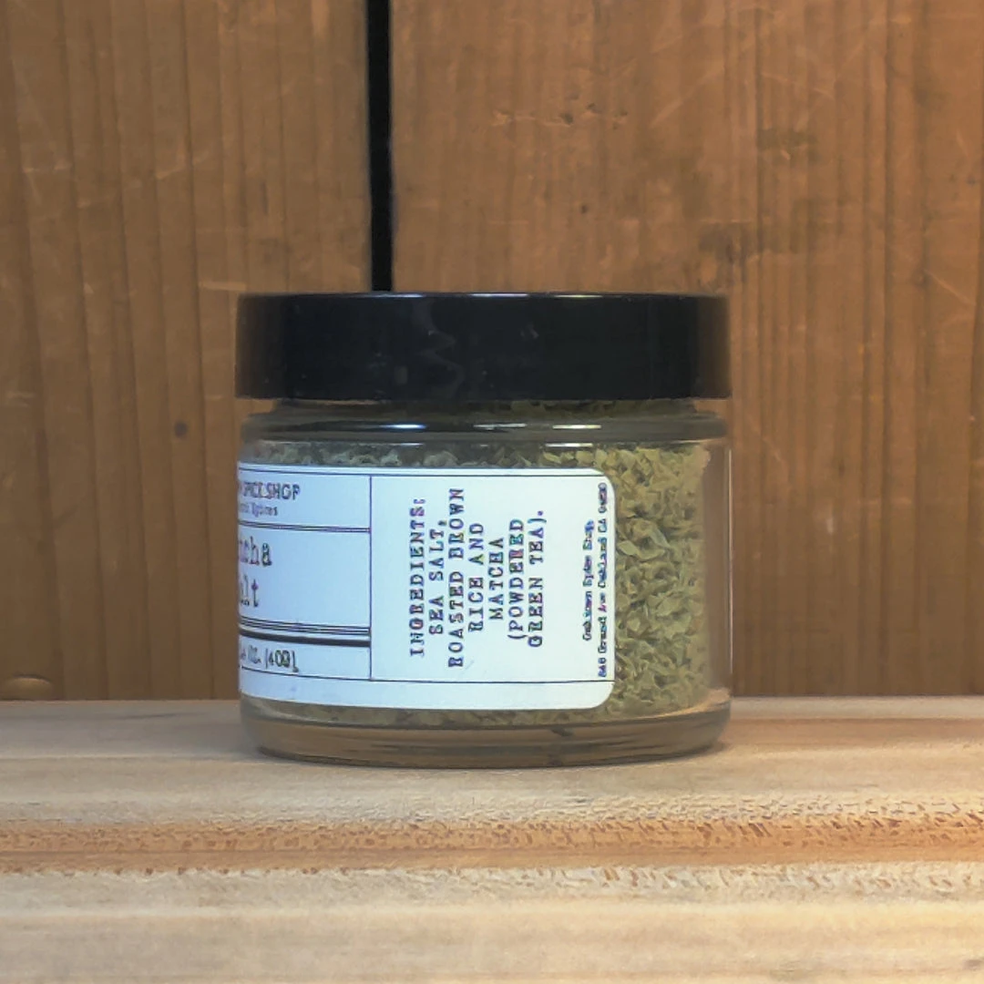 Buy ๐ Pantry Oaktown Spice Shop Matcha Salt - 1/4 Cup Jar ๐ 4 Pantry Oaktown Spice Shop Matcha Salt - 1/4 Cup Jar