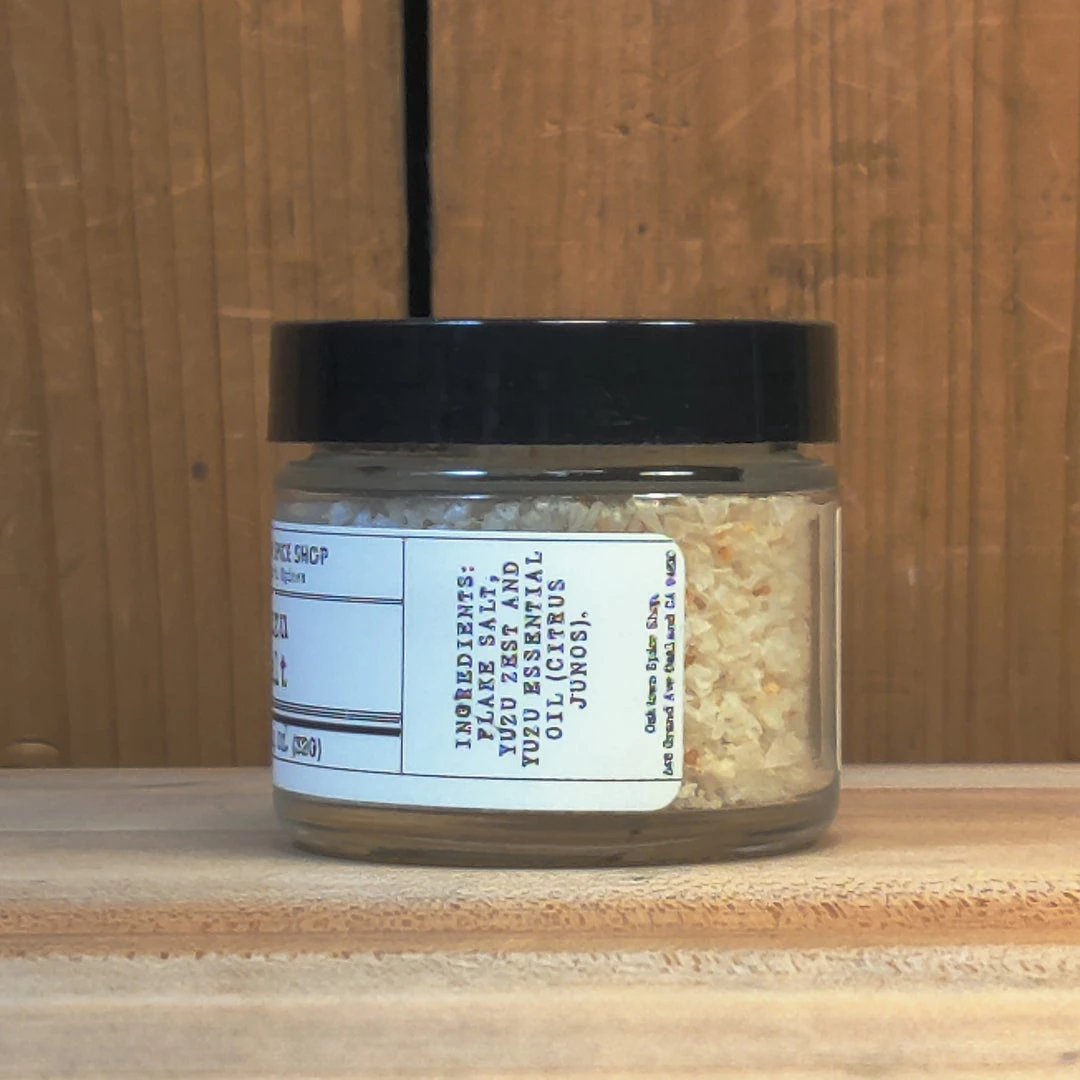 Brand new ๐ฅ Oaktown Spice Shop Yuzu Salt - 1/4 Cup Jar โ 4 Oaktown Spice Shop Yuzu Salt - 1/4 Cup Jar