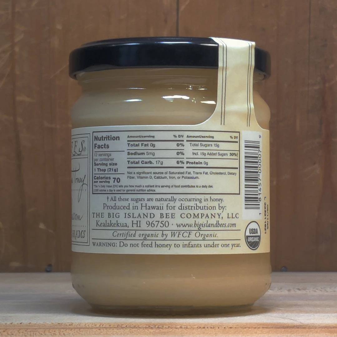 Wholesale ✨ Big Island Bees Organic Ohia-Lehua Blossom Honey - 9oz 🔥 4 Big Island Bees Organic Ohia-Lehua Blossom Honey - 9oz