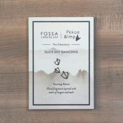 Fossa Collection Duck Shit Dancong Tea Chocolate - 50g